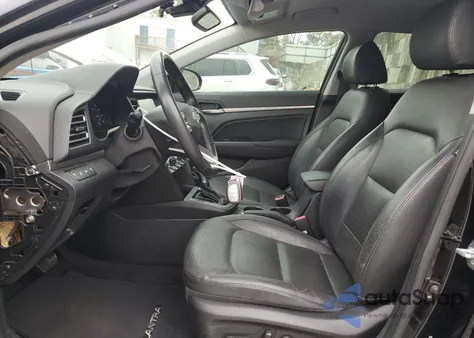 2020 Hyundai Elantra Sel z USA, uszkodzony, nr VIN KMHD84LFXLU899976
